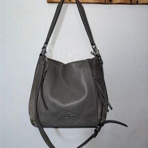 Coach Marlon Hobo Leather Shoulder Bag